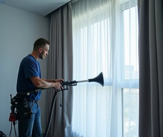 Professional drapes cleaning process tools Matty Curtain Cleaning ringwood-vic